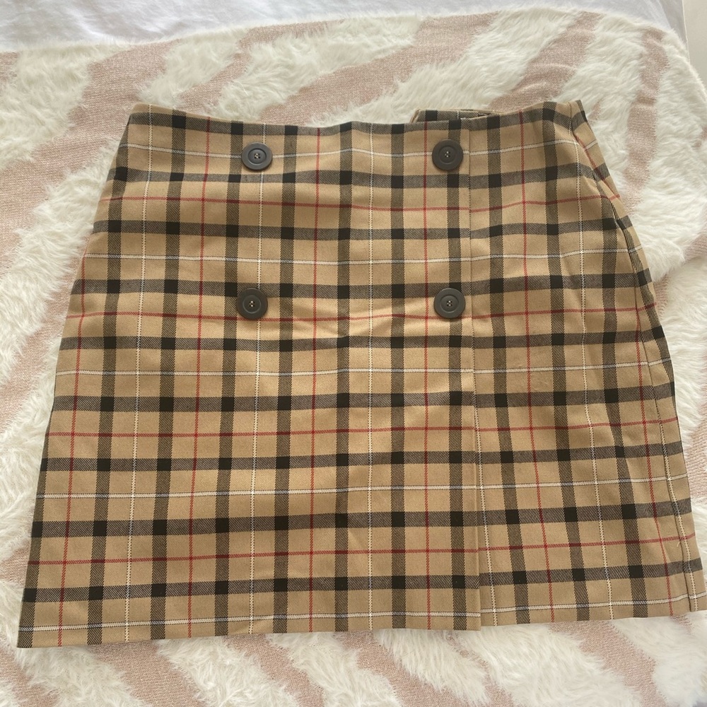 Plaid skirt